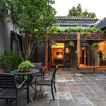 Qiuguo Hutong Courtyard Hotel Pekín Exterior foto