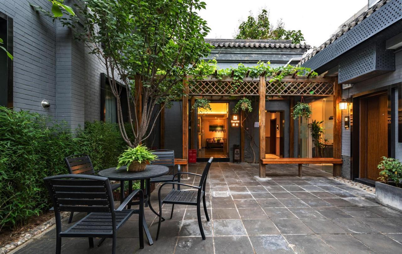 Qiuguo Hutong Courtyard Hotel Pekín Exterior foto