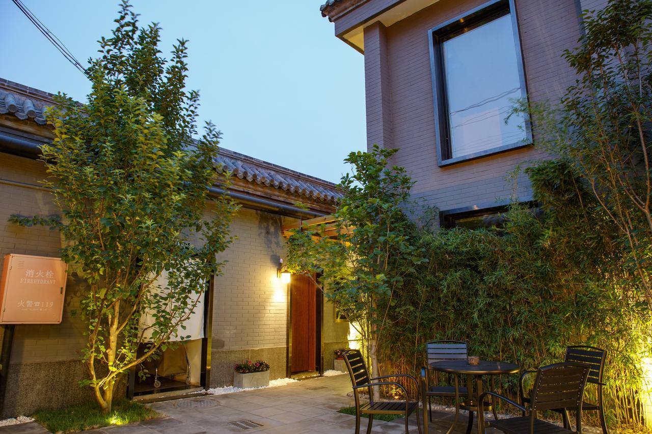 Qiuguo Hutong Courtyard Hotel Pekín Exterior foto